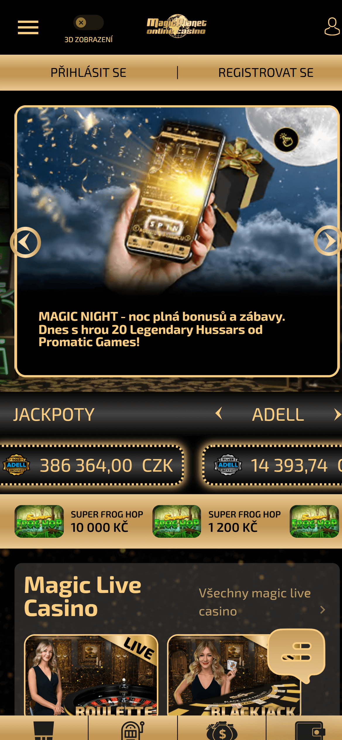 Magic Planet Online Casino